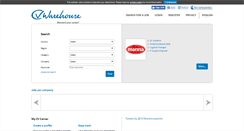 Desktop Screenshot of candidate.cvwarehouse.com
